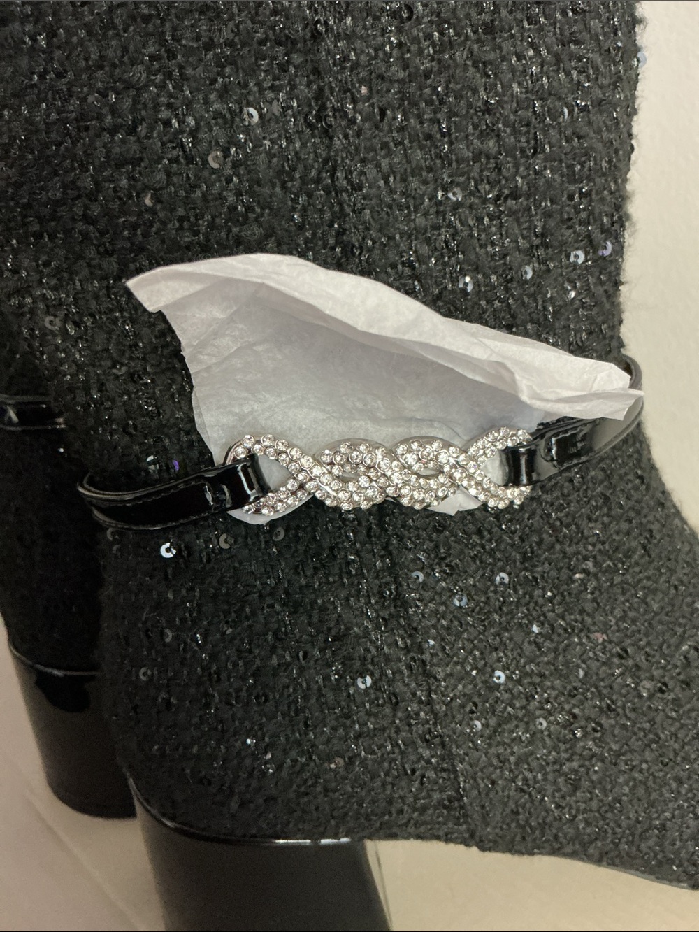 Kenneth Cole REACTION Women's Lacey Jewel Bootie Fashion Boot Size 7.5 - Picture 13 of 16